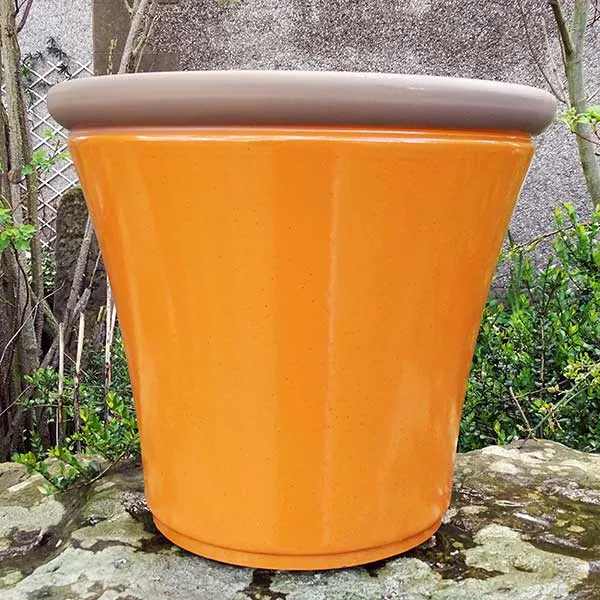 40cm Davenport Planter Amber Plant Pot