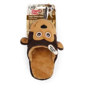 All For Paws Doggies Monkey Slipper Soft Dog Chew Toy