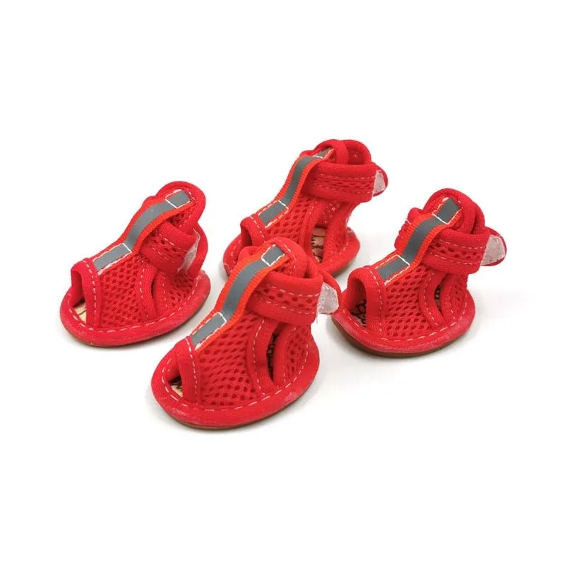 AnniePaw Summer Dog Shoes - Breathable Anti-Slip Sandals