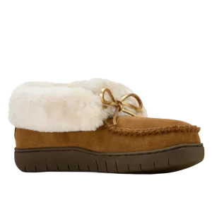 Ariat Ladies Dorothea Western Light Brown Ankle Moccasin Slipper AR4421-200