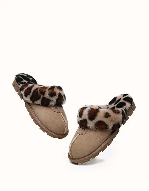 AUSTRALIAN SHEPHERD® Leopard Print Slipper