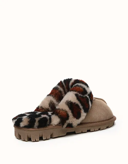 AUSTRALIAN SHEPHERD® Leopard Print Slipper