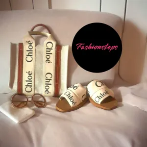 Chloe Combo Slipper & Bag