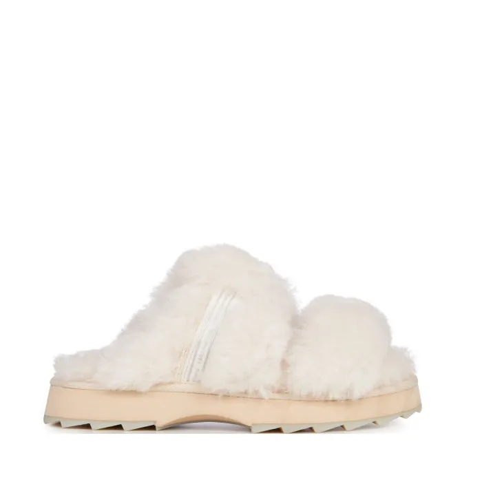 EMU Women's Wobbegong Natural Sheepskin Scuff Slipper