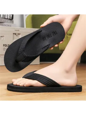 Extra Large Size Men's Slip-on Slides For Home, Daily & Beach Wear