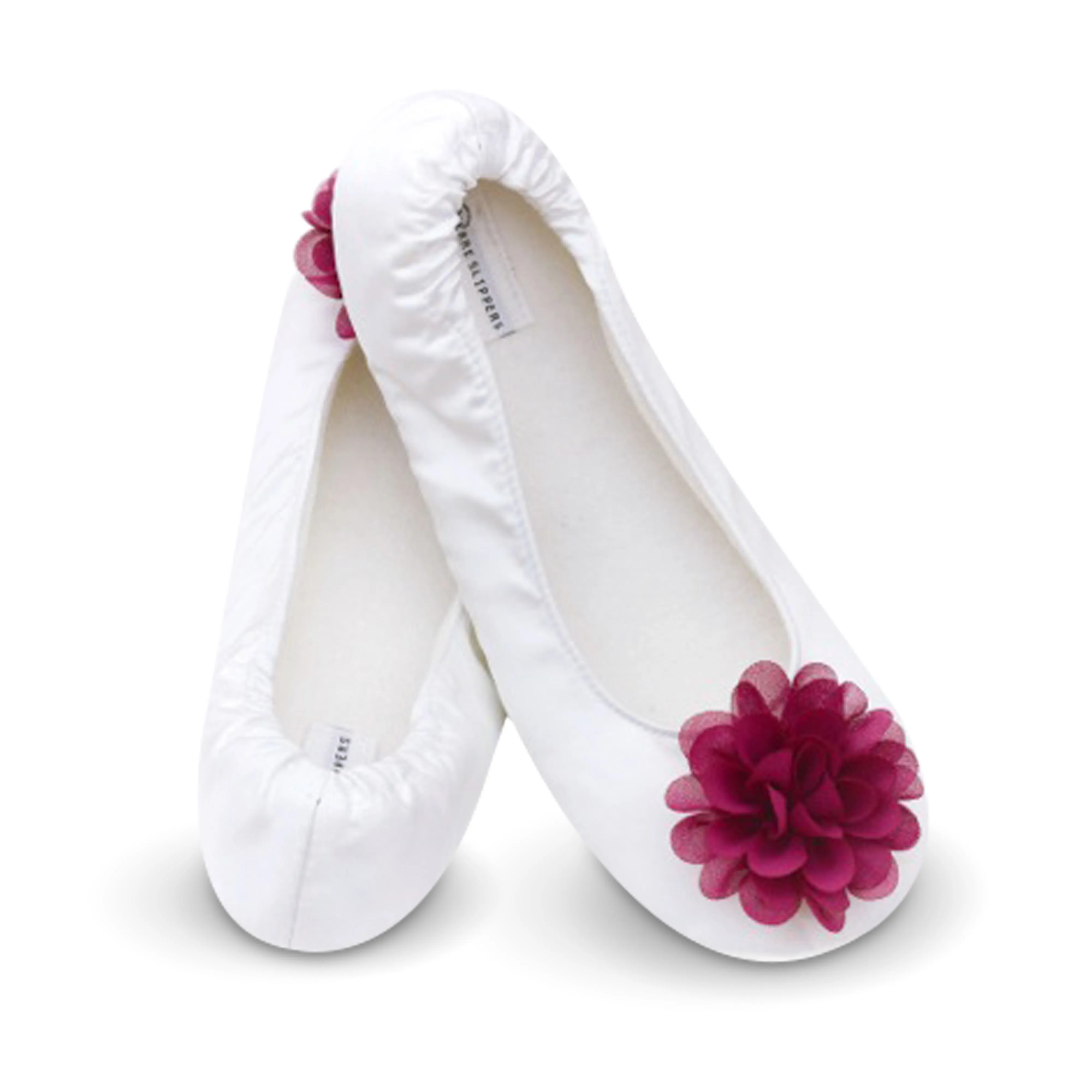 Joyful Plum Bridesmaid Slippers