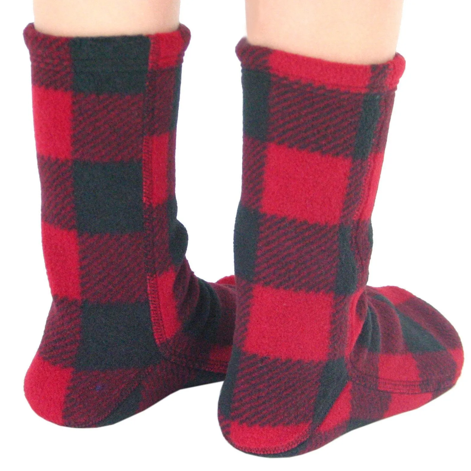 Kids' Fleece Socks - Lumberjack