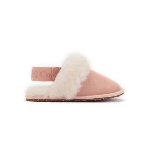 KIDS SLINGBACK MULE ROSE (ELASTIC)