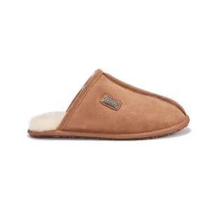 MENS MULE CHESTNUT