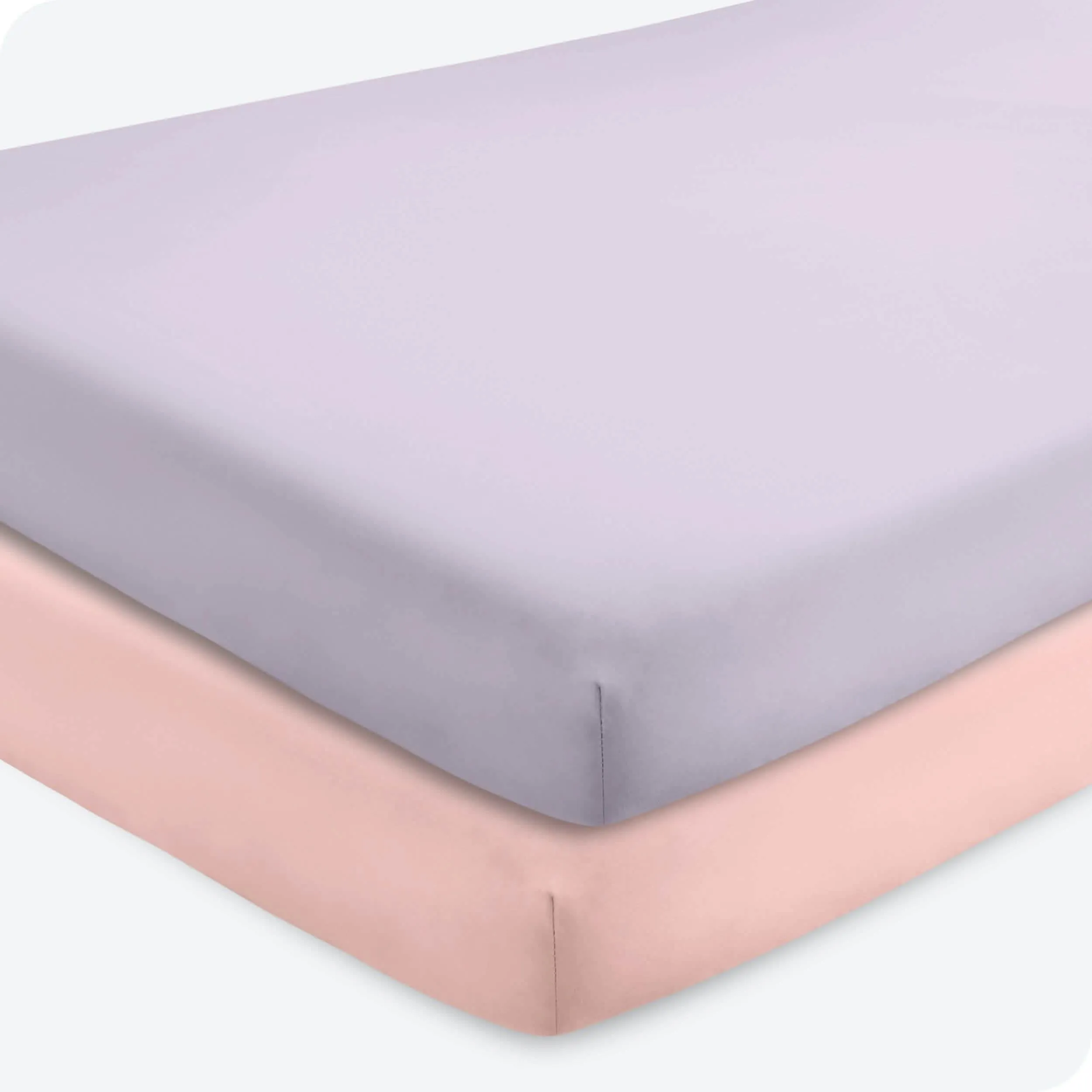 Microfiber Crib Fitted Sheet - 3 Pack