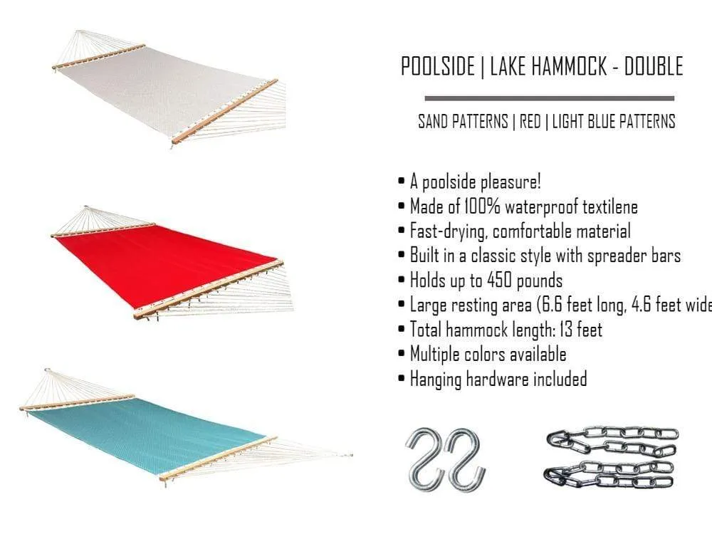 Poolside | Lake Hammock - Double