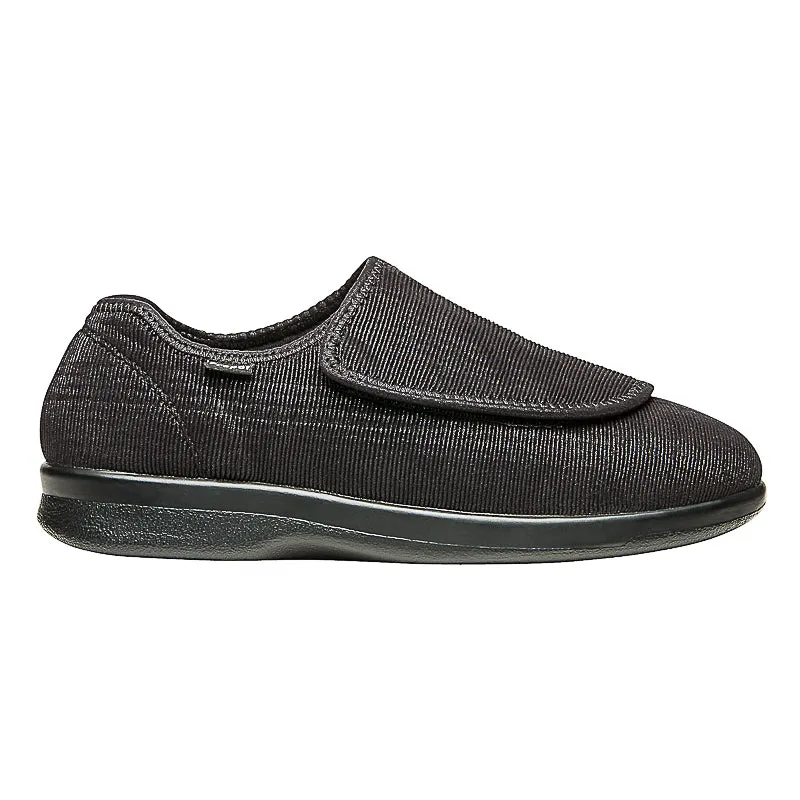 Propet Men Cush'N Foot M0202 (Black Corduroy)