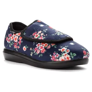 Propet Women Cush'n Foot W0206 (Navy Blossom)