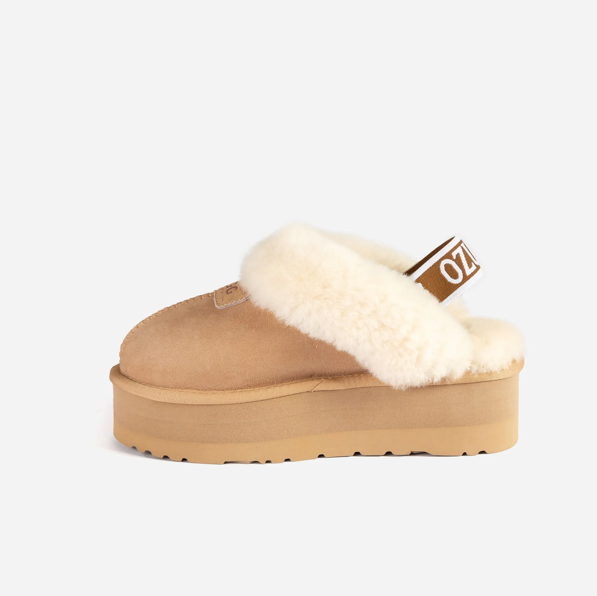 Ugg Coquette High Platform Slipper Elastic Backstrap