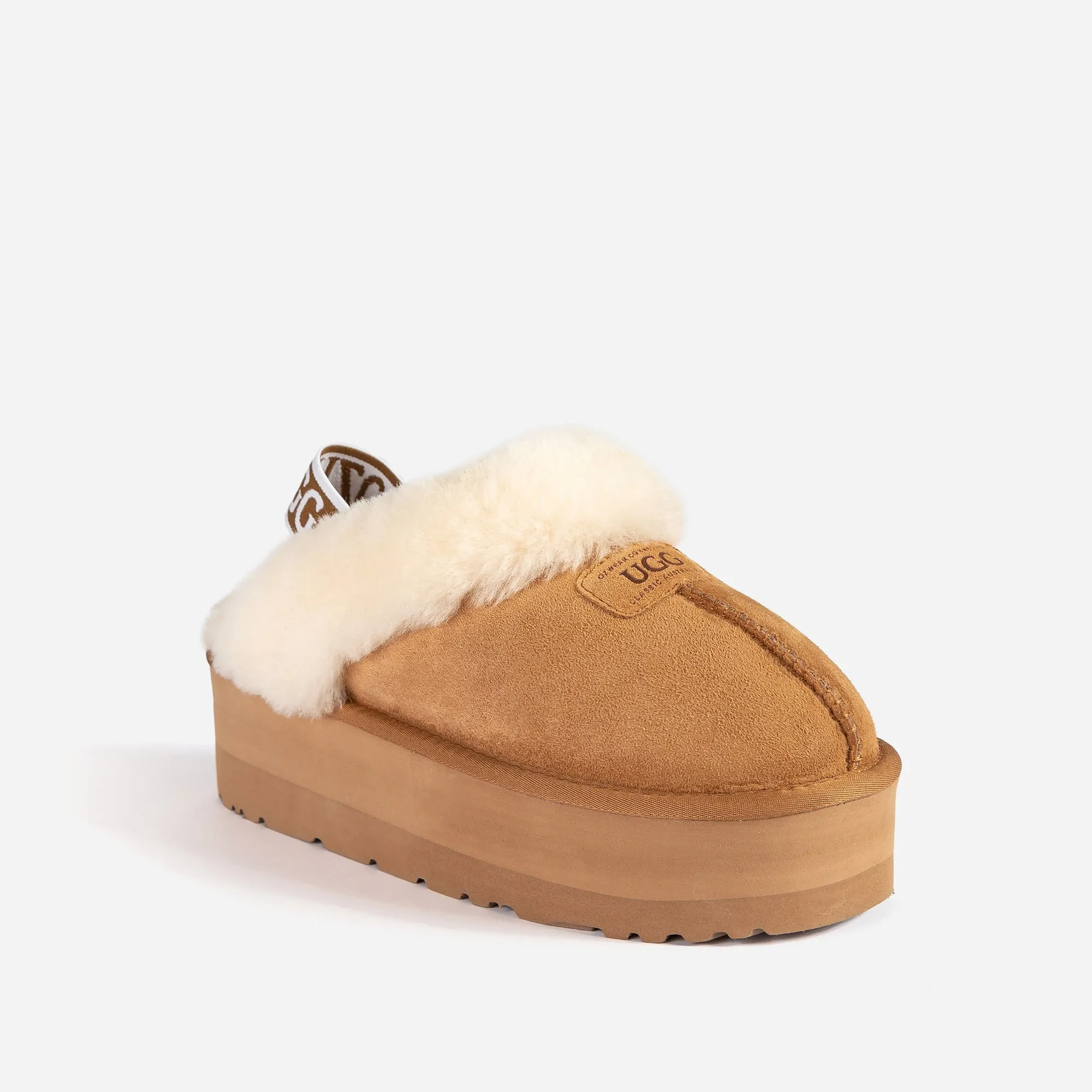 Ugg Coquette High Platform Slipper Elastic Backstrap