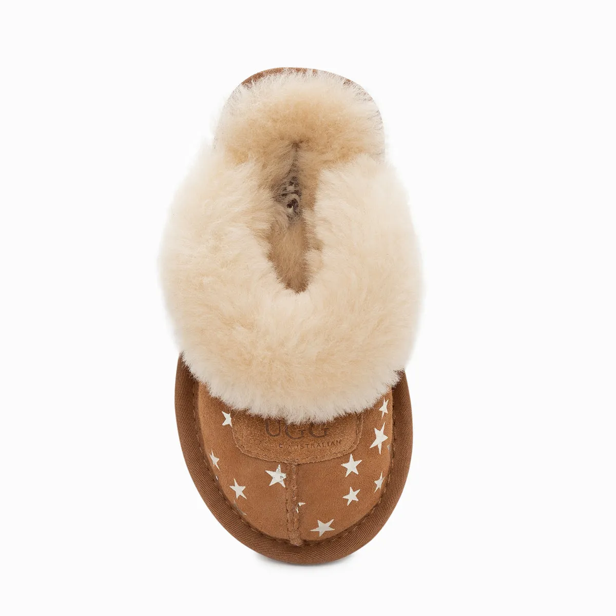 Ugg Kids Coquette Slippers With Star Print