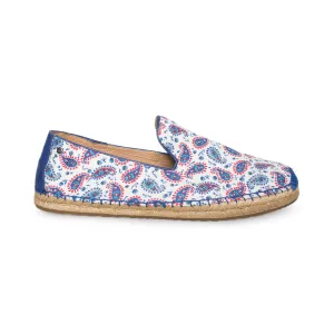 UGG Sandrinne Liberty Racing Stripe Blue Shoes - Women's