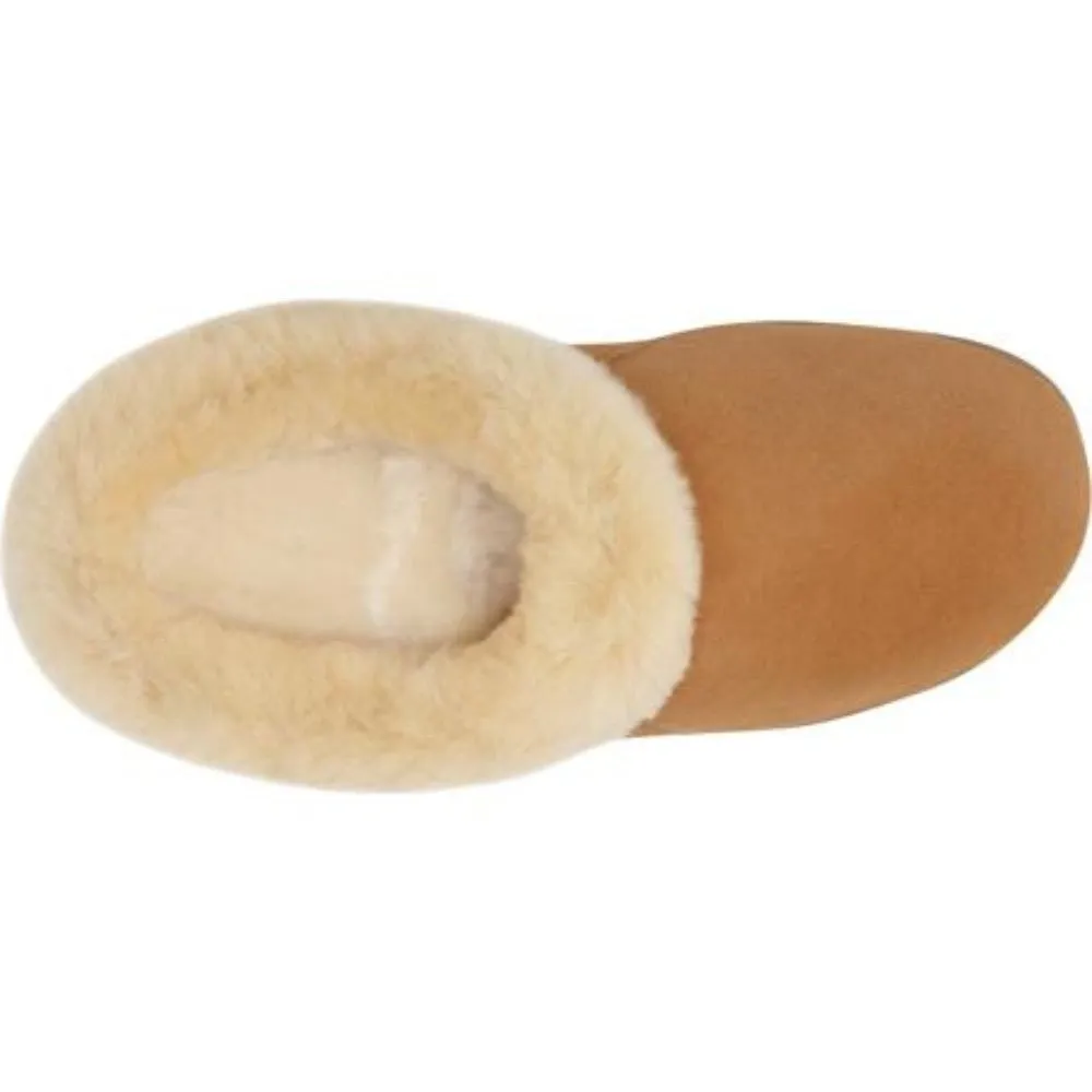 Women's Ewe Collar Sheepskin Slipper with Cloud Contour® Comfort