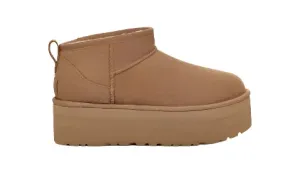 WOMEN'S UGG CLASSIC ULTRA MINI PLATFORM | CHESTNUT