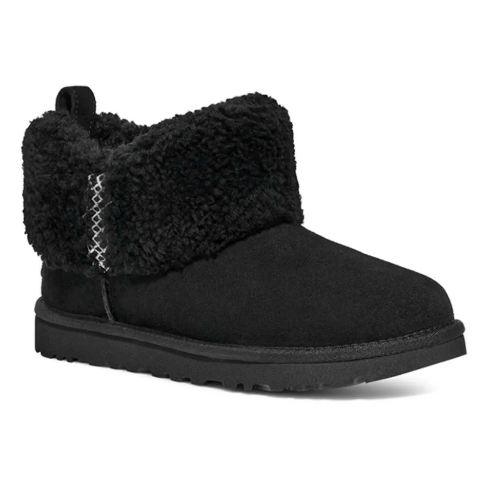 WOMEN'S UGG ULTRA MINI UGG BRAID | BLACK