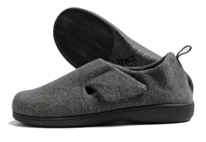 Zullaz Unisex Enclosed Orthotic Slipper- Grey